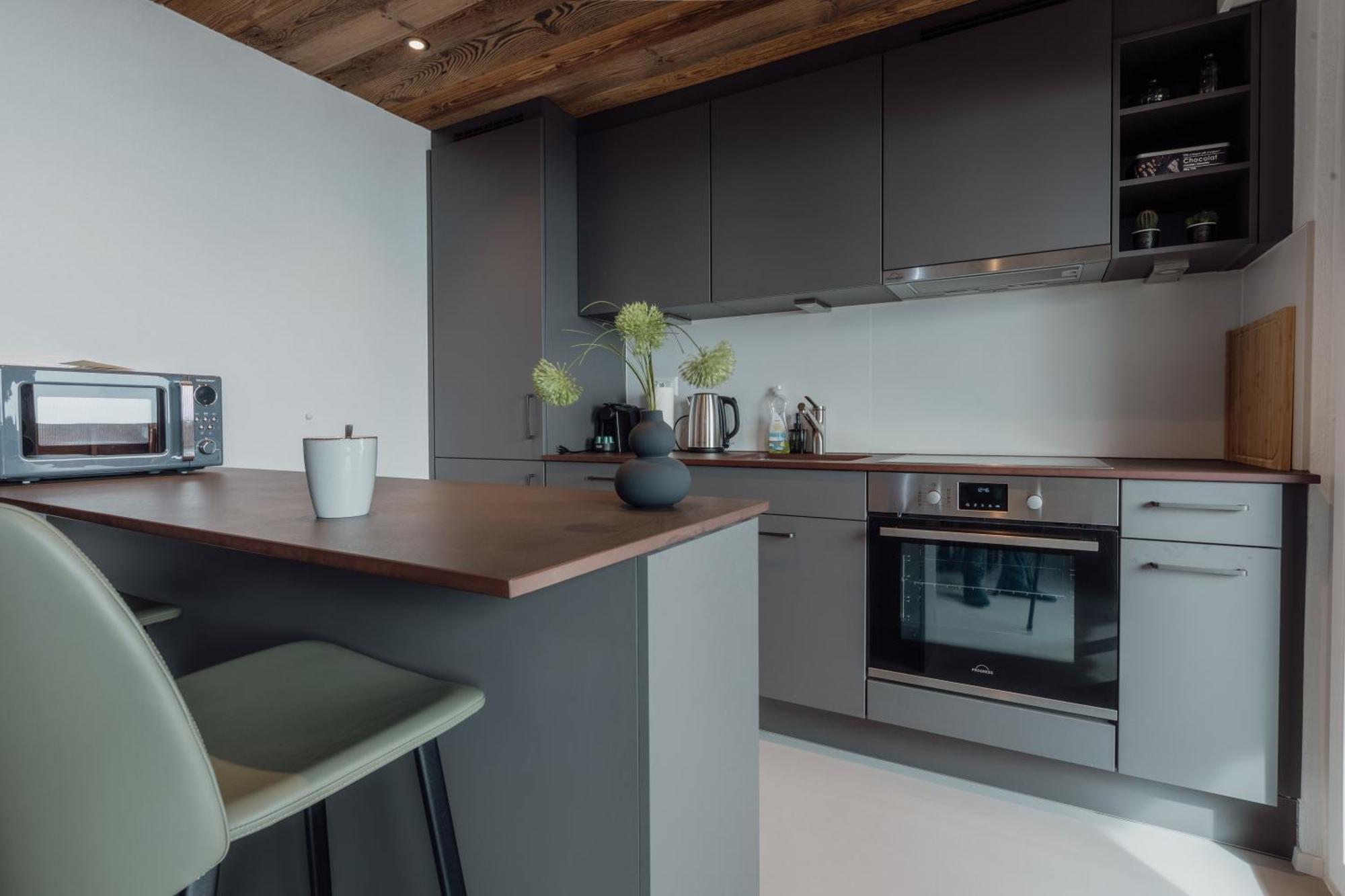 Magnifique Appartement Proche Du Centre Crans-Montana Extérieur photo